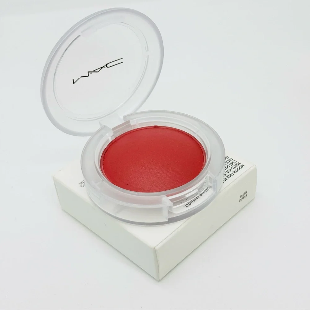 Plush Pepper Mac Glow Play Blush Plush Pepper Blood Tangerine Brand New in Box